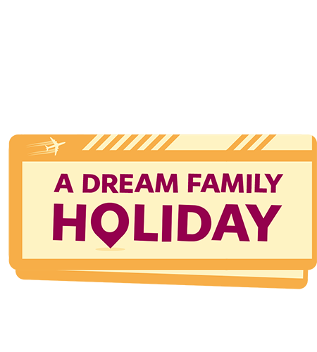Win a Dream Family Holiday + over 100 prizes available to be won